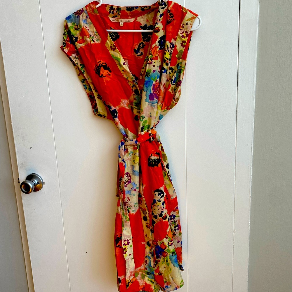 Rachel Roy Silk Wrap Dress